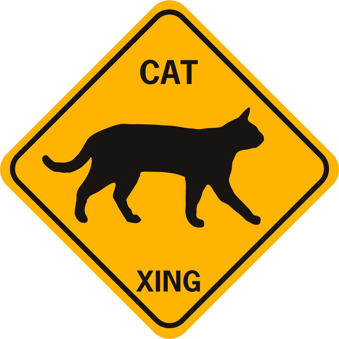 Cat sign