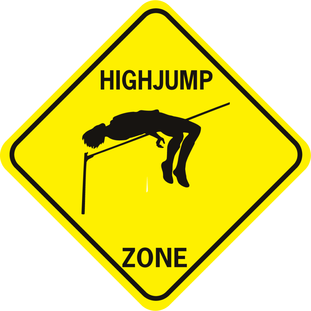 track Highjump Zone - World Famous Sign Co.